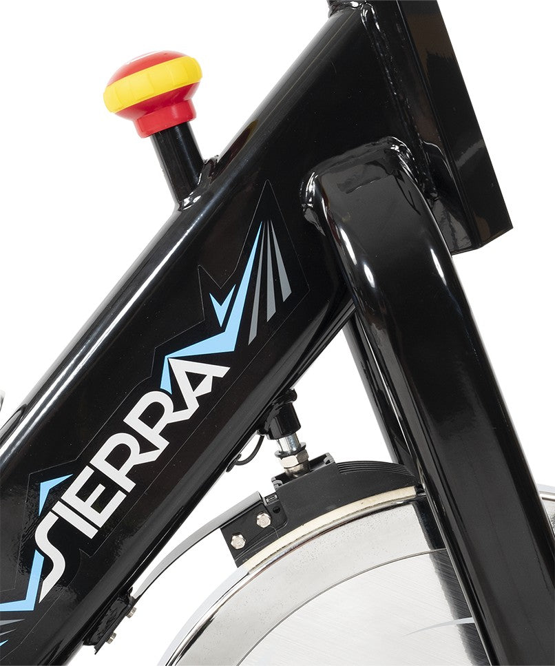 Sierra Spin Bike - Premium Indoor Cycling Exercise Bike for Home Gym, Cardio & Fitness Training - Perfect for Home Workouts, Cycling Enthusiasts & Spin Classes