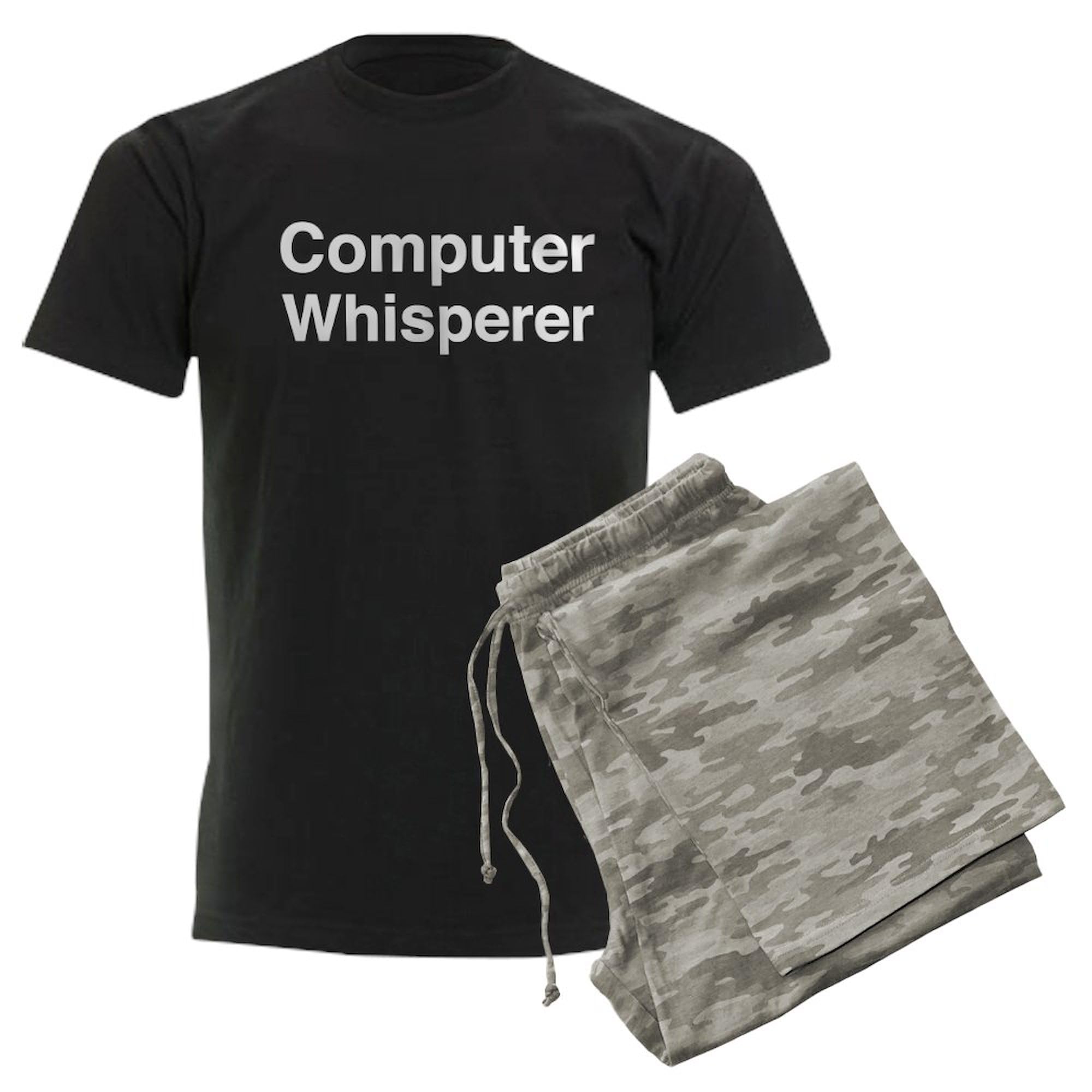 Computer Whisperer Pajamas for Men - Comfortable Novelty Sleepwear Set | Perfect for Tech Lovers, Gaming Nights & Relaxing at Home