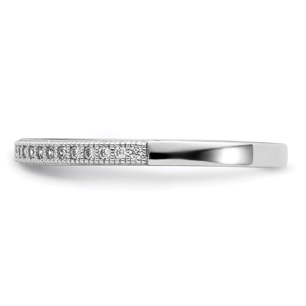 925 Sterling Silver Cubic Zirconia Brilliant Embers Ring - Elegant Women's Fine Jewelry Gift for Anniversary, Birthday & Valentine's Day - Perfect for Evening Parties, Date Nights & Special Occasions