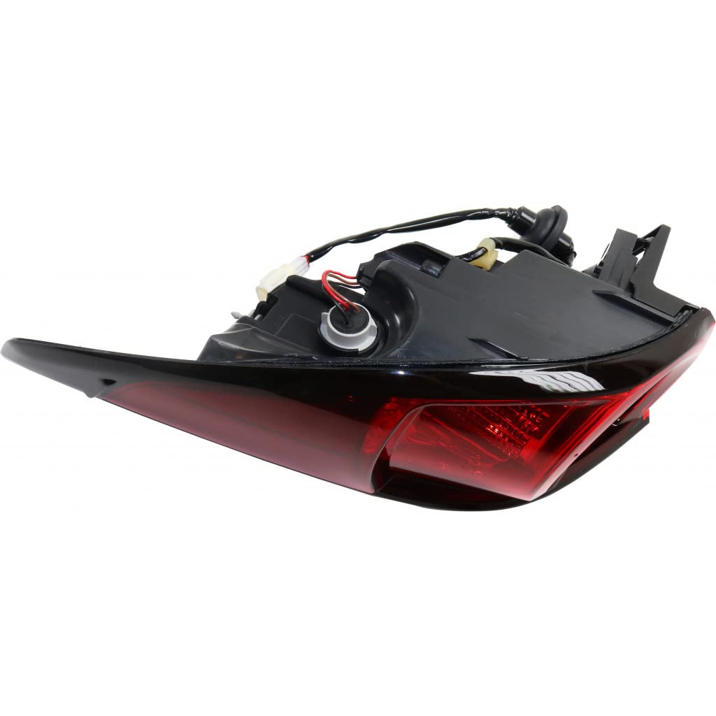 2017-2021 Mazda CX-5 Driver Side Tail Light Assembly - CAPA Certified Replacement for MA2804125/MA2804125C (Part# 191275487785, KB8A51160D) - Perfect for Night Driving & Enhanced Vehicle Safety