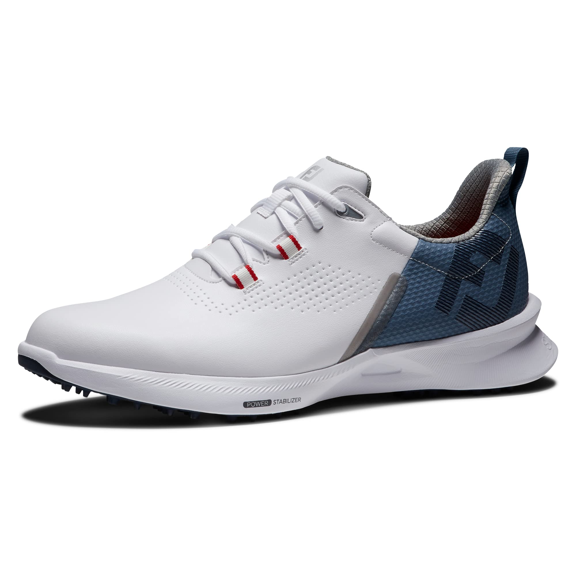 FootJoy Men's Fj Fuel Spiked Golf Shoes - Lightweight & Waterproof for Comfortable Performance on the Course | Ideal for Walking 18 Holes & Competitive Play