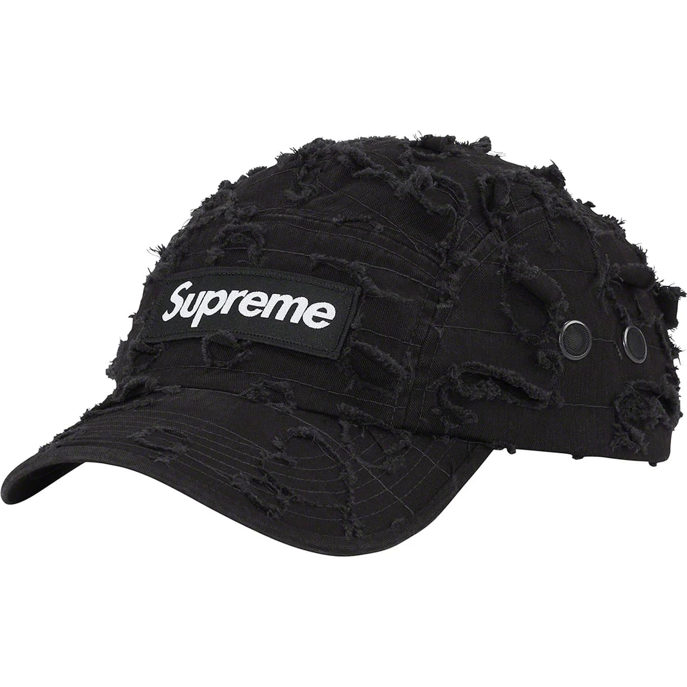 Supreme Griffin Camp Cap - Black Adjustable Snapback Hat for Men & Women | Streetwear Fashion, Urban Style, Casual Wear
