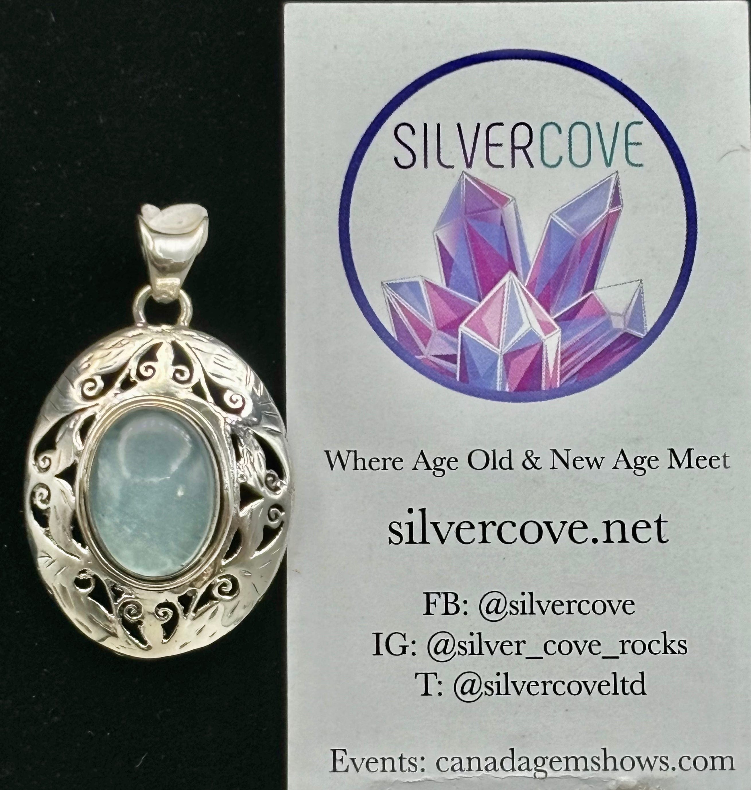Elegant Aquamarine Sterling Silver Pendant Necklace - Perfect for Birthdays, Anniversaries & Special Occasions