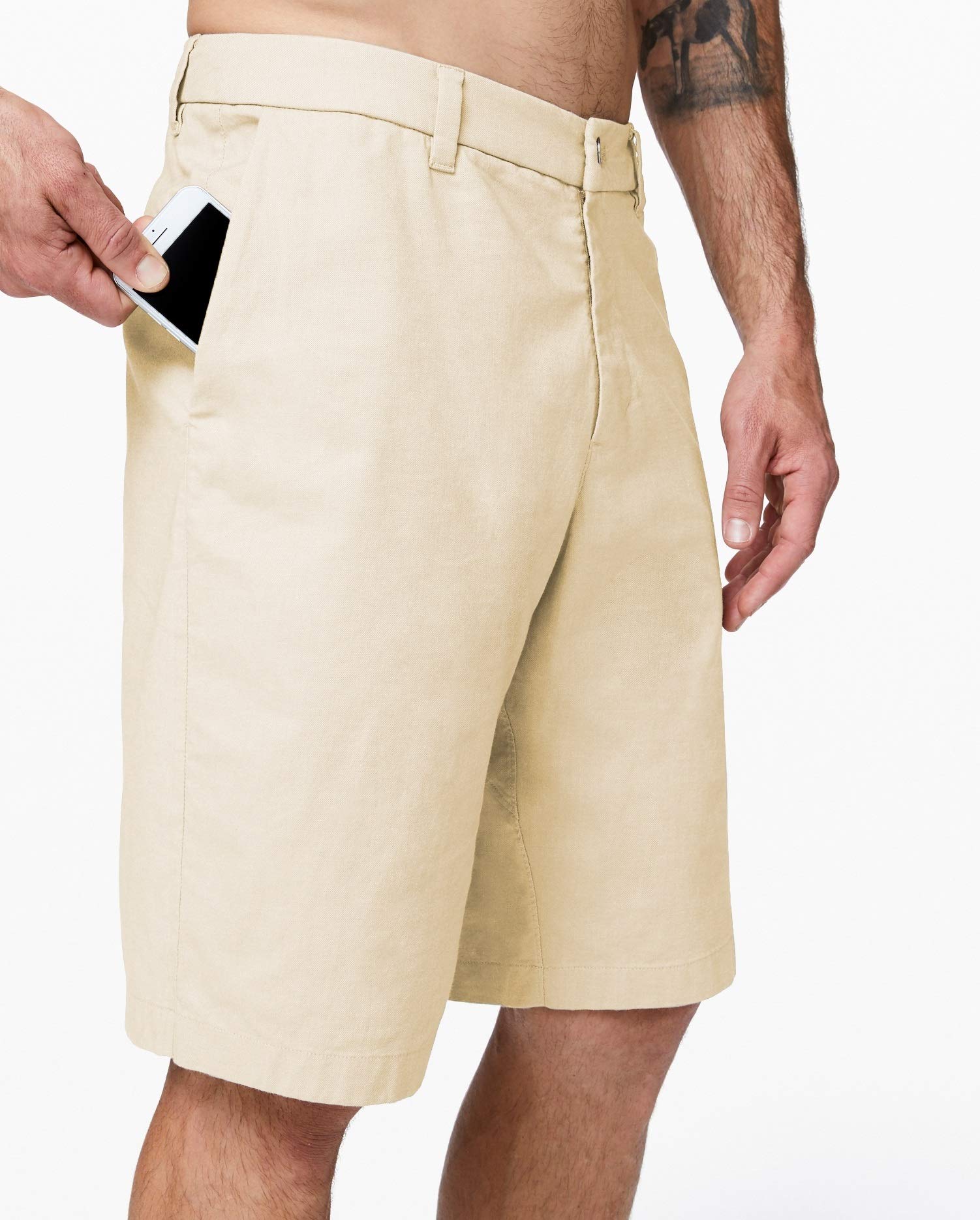 Lululemon Men's Commission Shorts - Relaxed Fit Casual & Workout Shorts for Running, Gym, and Everyday Wear