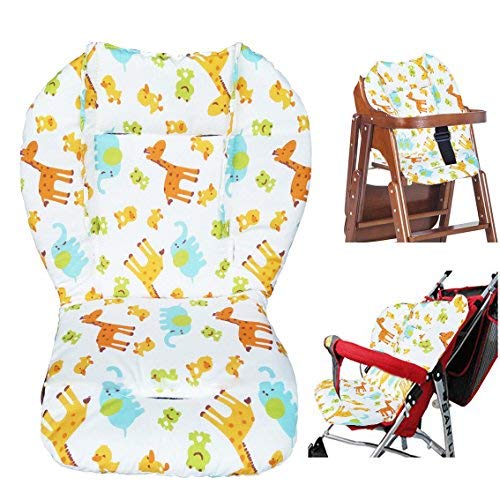 **Baby High Chair Cushion & 5-Point Harness Straps Set – Soft Seat Pad Cover & Safety Straps for Secure Feeding | Ideal for Dining, Travel & Home Use**