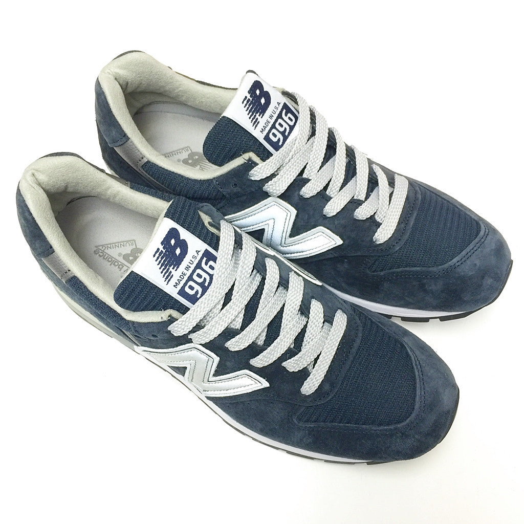 New Balance M996NAV Navy Classic Running Shoes - Made in USA | Men's Comfortable Sneakers for Jogging, Walking & Casual Wear