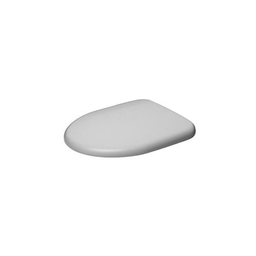 Duravit Architec 0069610000 Toilet Seat with Stainless Steel Hinges, White - Durable & Hygienic Bathroom Upgrade for Modern Homes