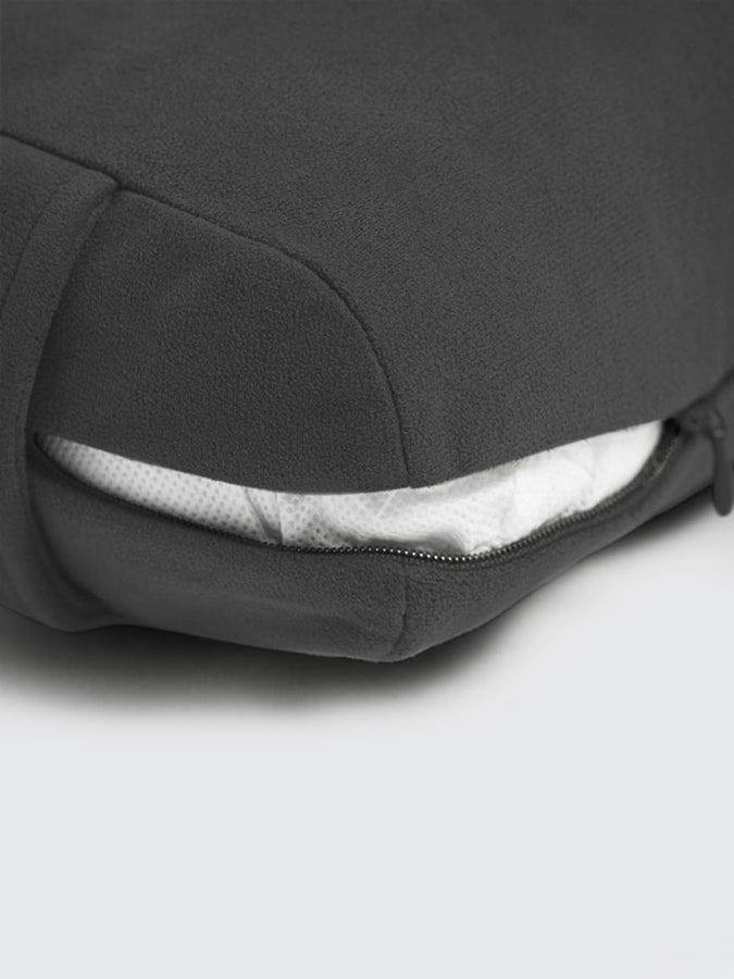 Manduka Lean Enlight Technology Meditation Bolster Cushion - Premium Yoga & Meditation Support for Home, Studio & Travel - Ideal for Back Pain Relief & Relaxation