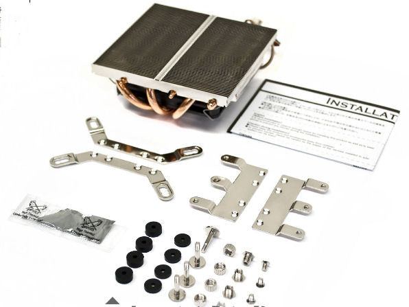 SCYTHE Kozuti SCKZT 1000 Low-Profile CPU Cooler with Quiet Fan - Compact Cooling Solution for Mini-ITX PCs & Small Form Factor Builds