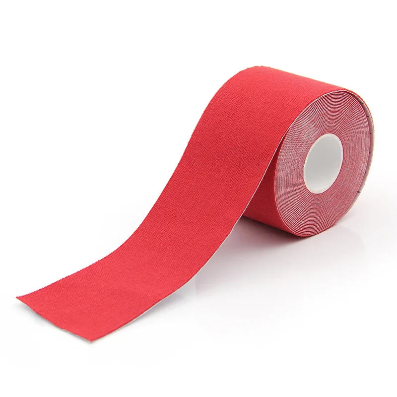 5 Sizes Kinesiology Tape - Waterproof Elastic Sports Tape for Muscle Pain Relief, Athletic Support & Recovery - Ideal for Gym, Tennis, Running & Physical Therapy