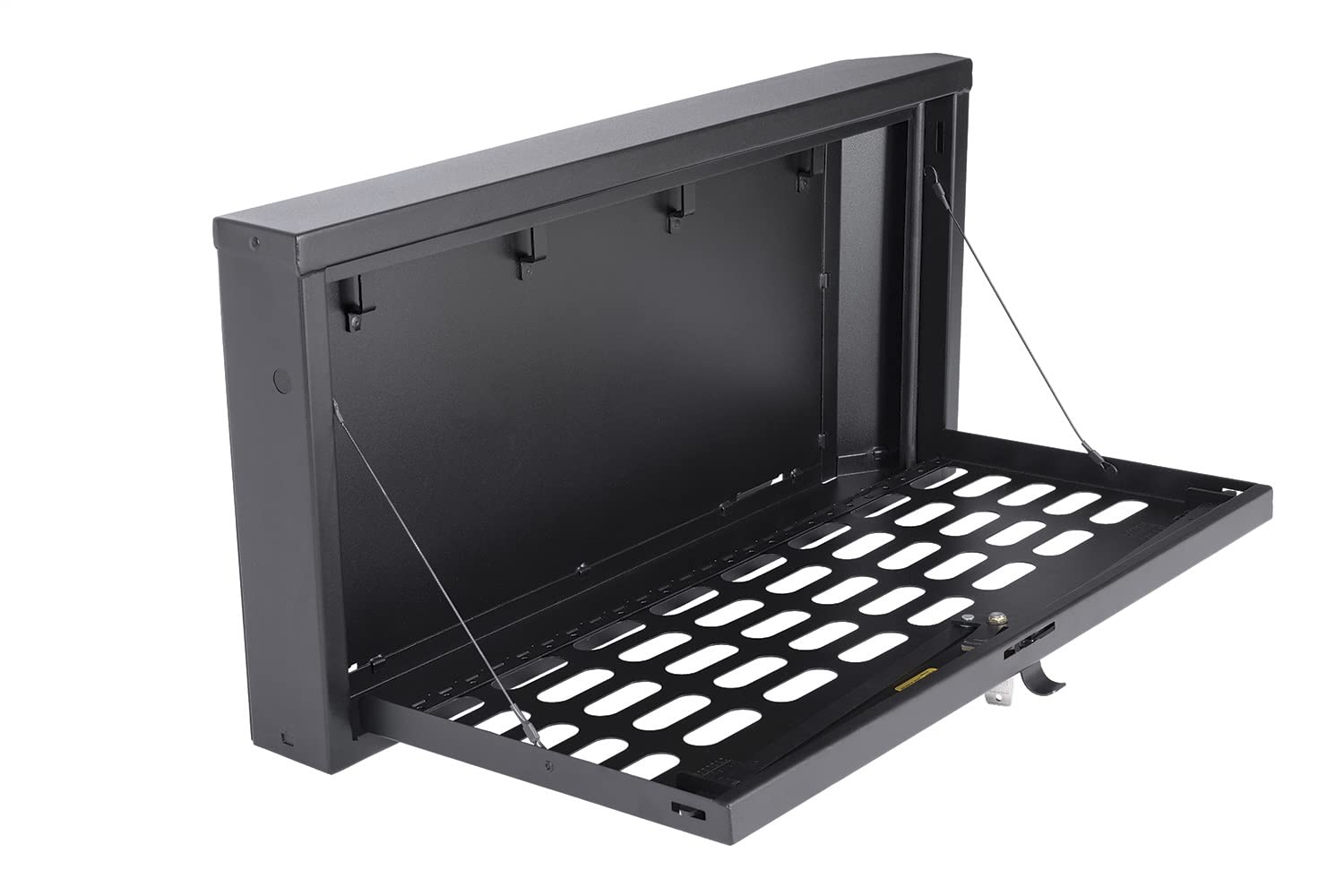 Tuffy Security Lockbox for Jeep Wrangler JK (2007-2018) | Heavy-Duty MOLLE Tailgate Storage Organizer | Secure Gear Storage for Off-Road Adventures & Camping Trips