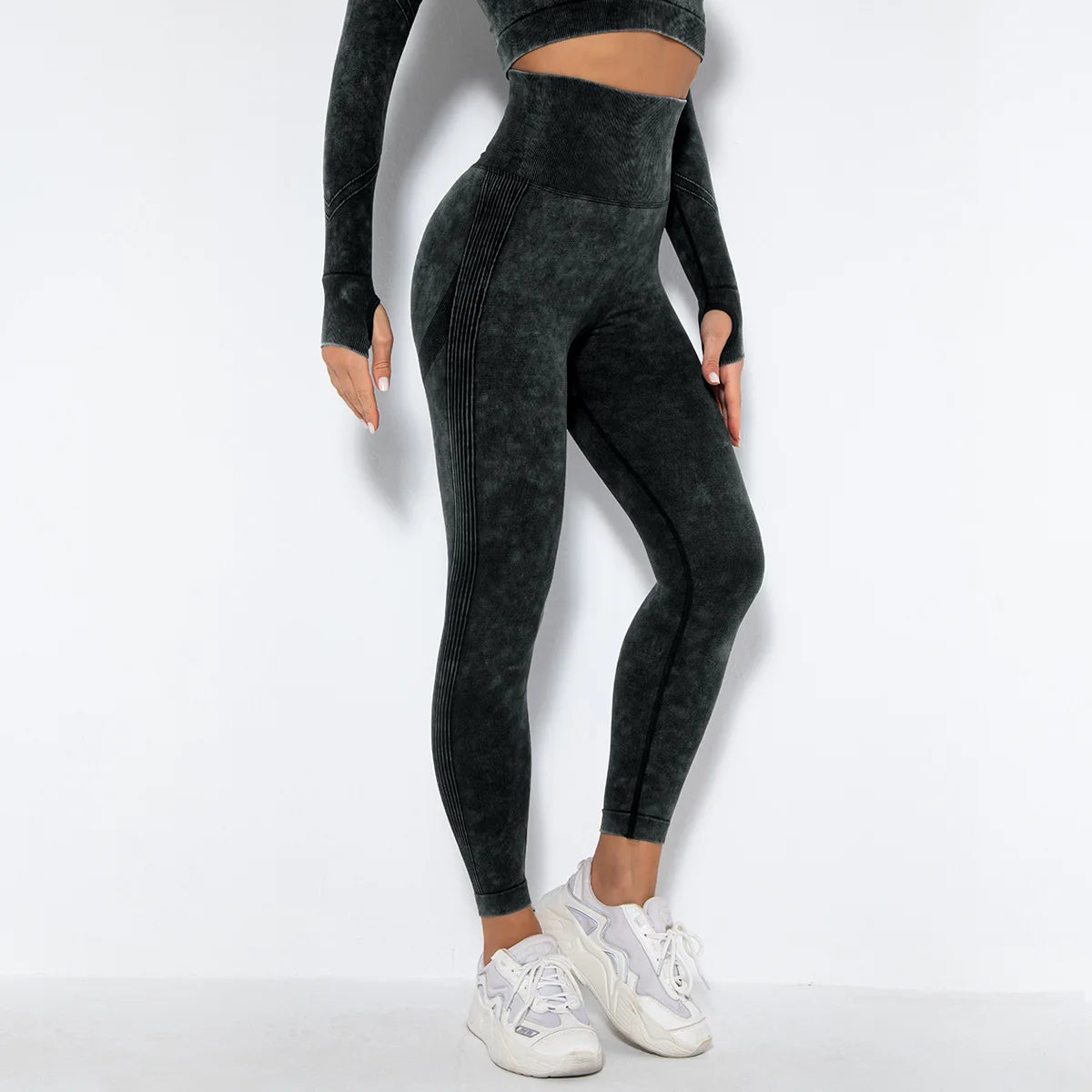Women's High Waist Yoga Pants - Stretchy Seamless Workout Leggings for Running, Gym, Fitness & Squat Proof - Comfortable Athletic Sportswear for Yoga, Pilates & Daily Wear