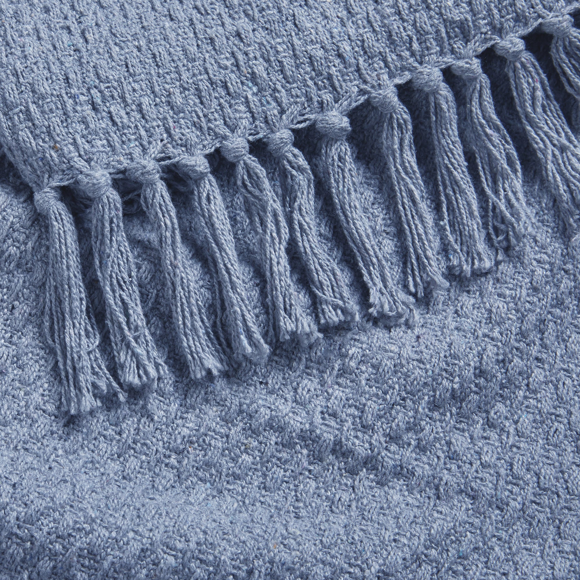 Drift Home Hayden Throw Blanket - Soft & Cozy Blue Fleece Blanket for Couch, Bed, and Travel - Perfect for Lounging, Netflix Nights, and Camping Trips