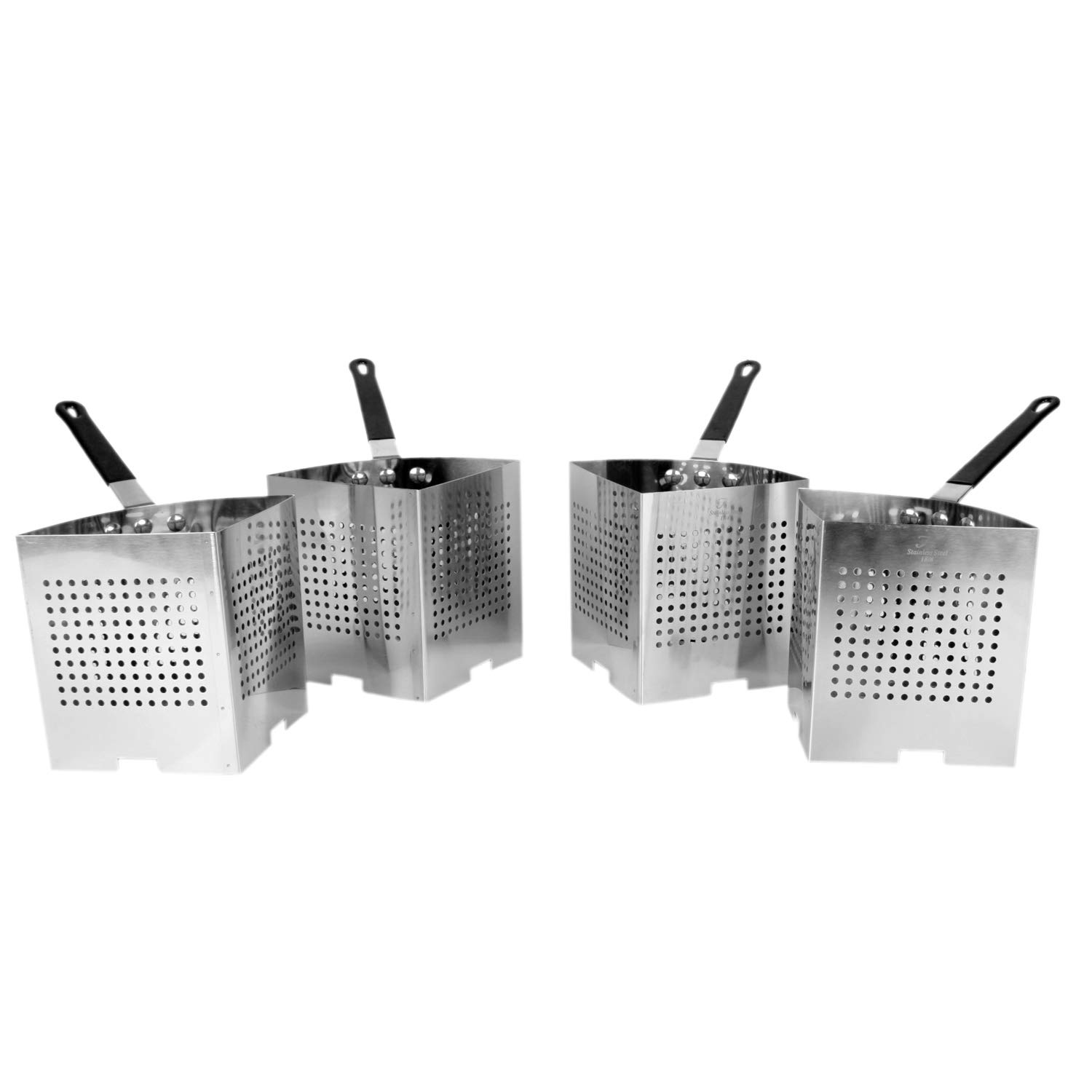 Thunder Group 5-Piece Aluminum Pasta Cooker Set - Professional Restaurant Quality Cookware for Pasta, Soup & Sauce - Perfect for Home Chefs & Commercial Kitchens
