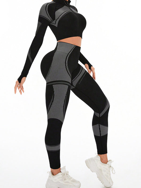 ZASUWA Women's High Waist Scrunch Butt Seamless Yoga Pants - Elastic Workout Leggings for Running, Gym & Lounge - Quick Dry Tracksuit for Women