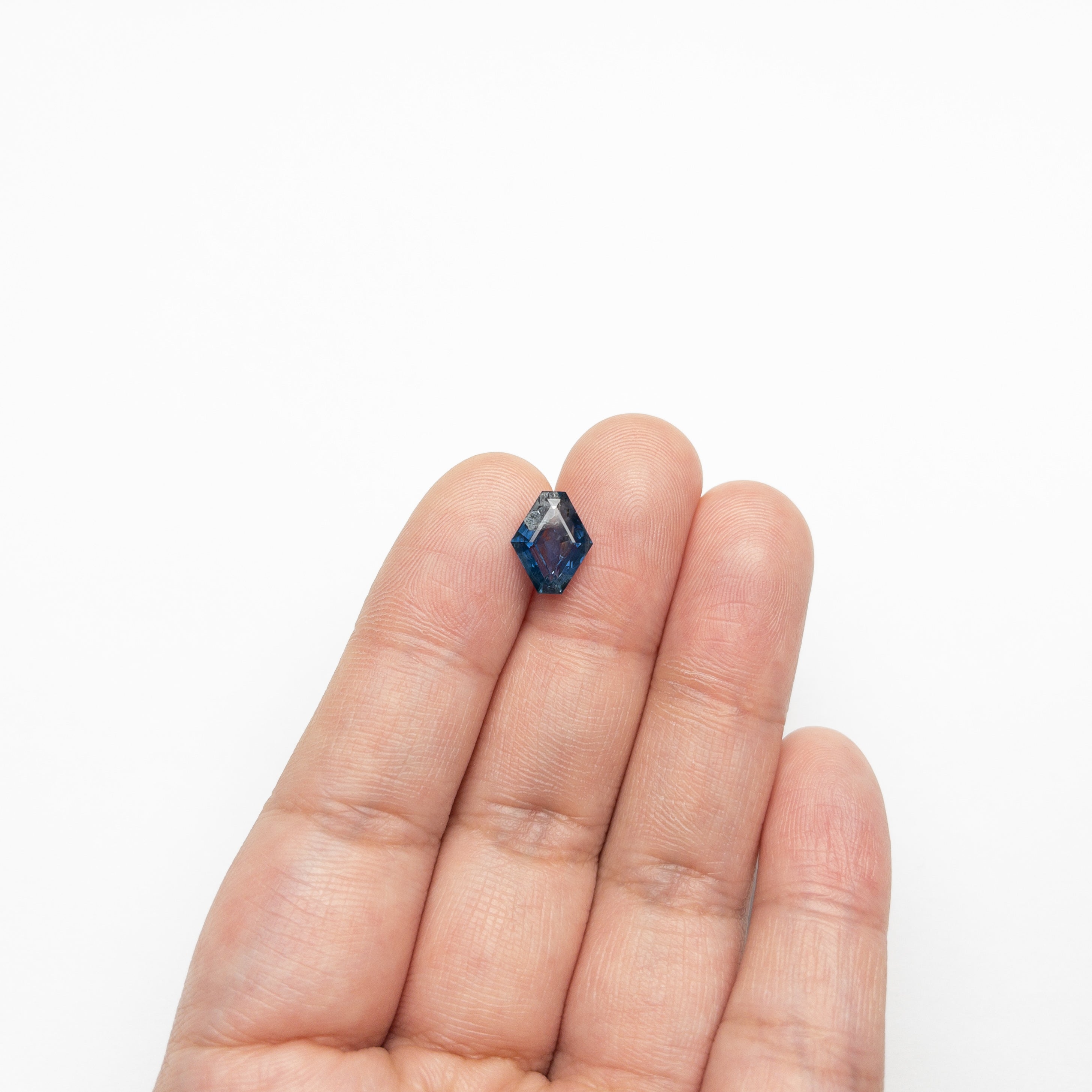 2.96ct Natural Hexagon Double Cut Sapphire (10.48x8.45x4.37mm) - Loose Gemstone for Jewelry Making, Engagement Rings & Custom Designs - Item #22434-49