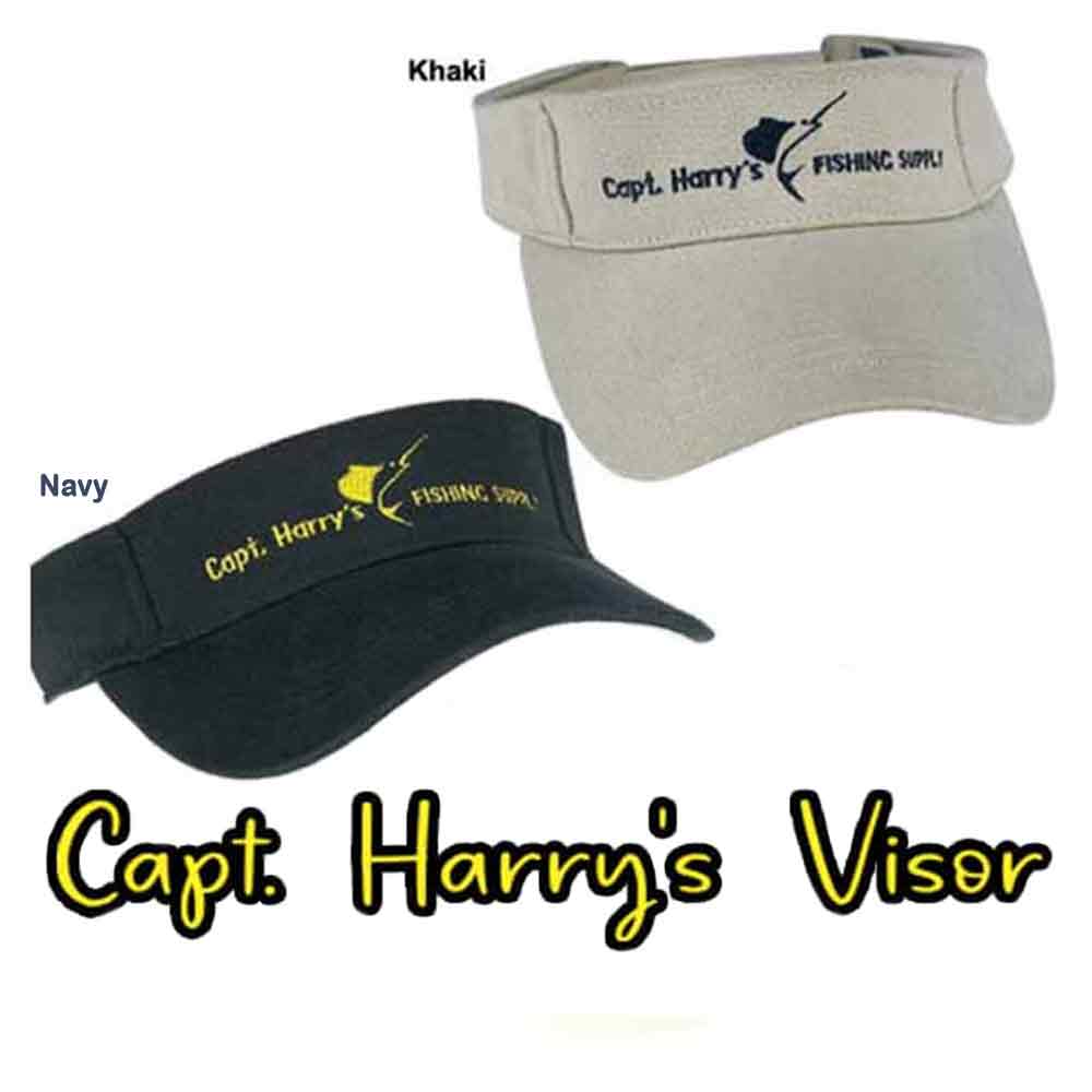 Captain Harry's Premium Sun Visor for Men & Women - UV Protection, Adjustable Fit - Perfect for Driving, Golf, Fishing & Outdoor Activities