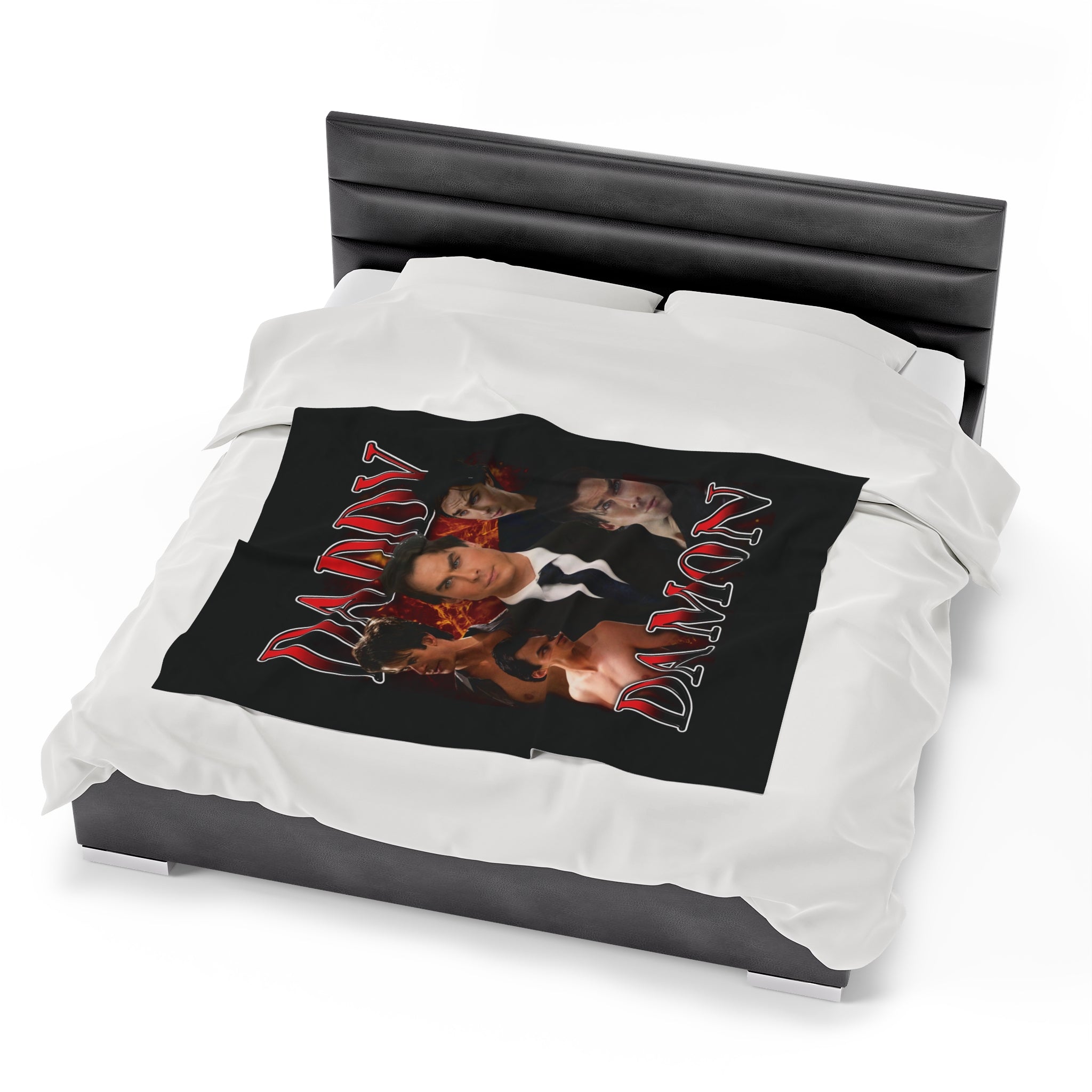Cozy Daddy Damon Blanket - Ultra Soft & Warm Fleece Throw for Men - Perfect for Lounging, Camping & Gifts
