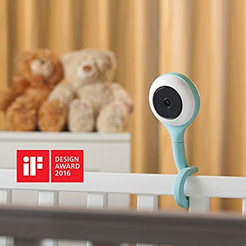 Lollipop Smart Baby Monitor with HD Camera & Audio - 1080p Video Baby Monitor with Crying Detection, Night Vision & 2-Way Talk - Wireless Nursery Camera for Home Security & Peace of Mind (Perfect for Newborns, Toddlers & Child Safety)