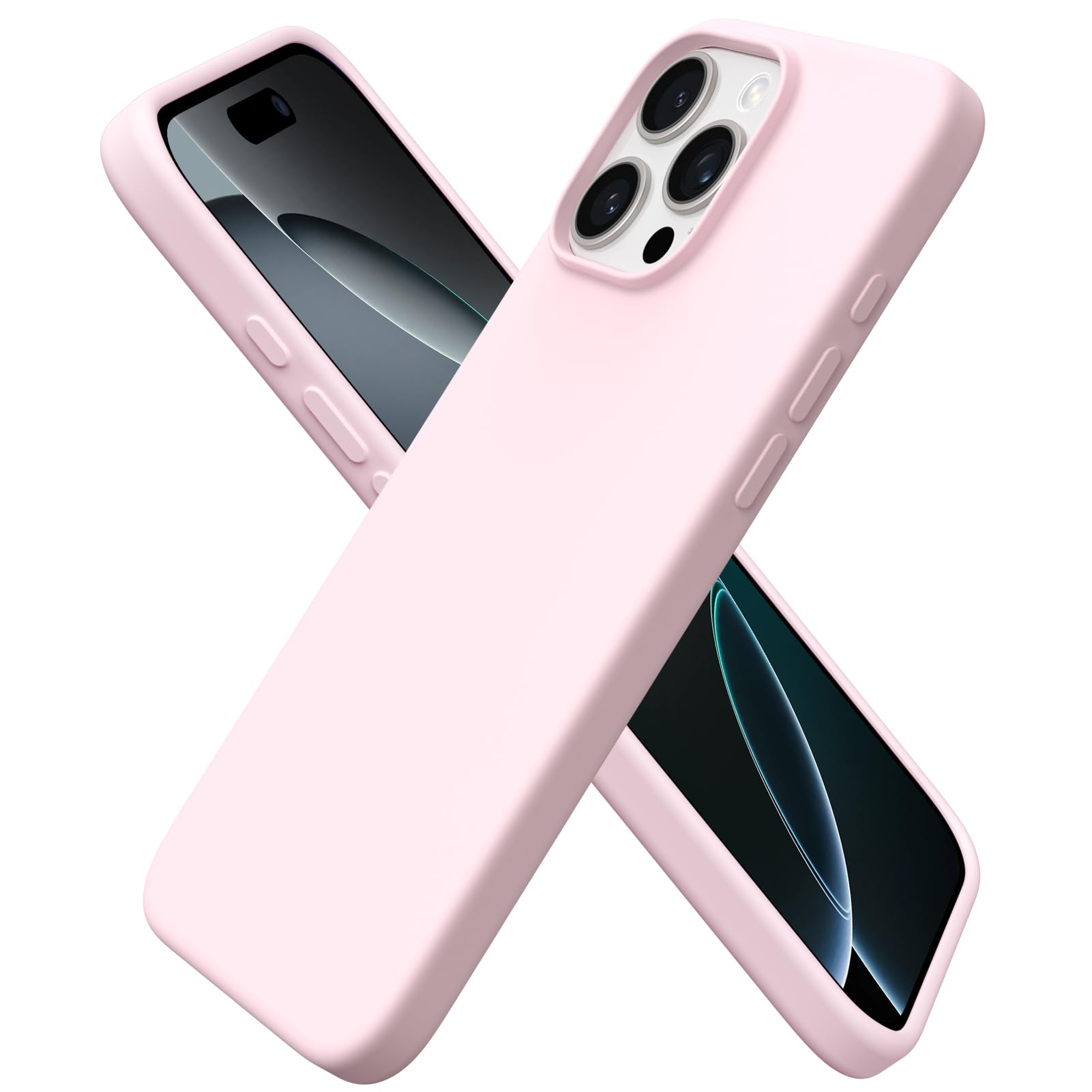 ORNARTO Slim Liquid Silicone Case for iPhone 16 Pro Max 6.9