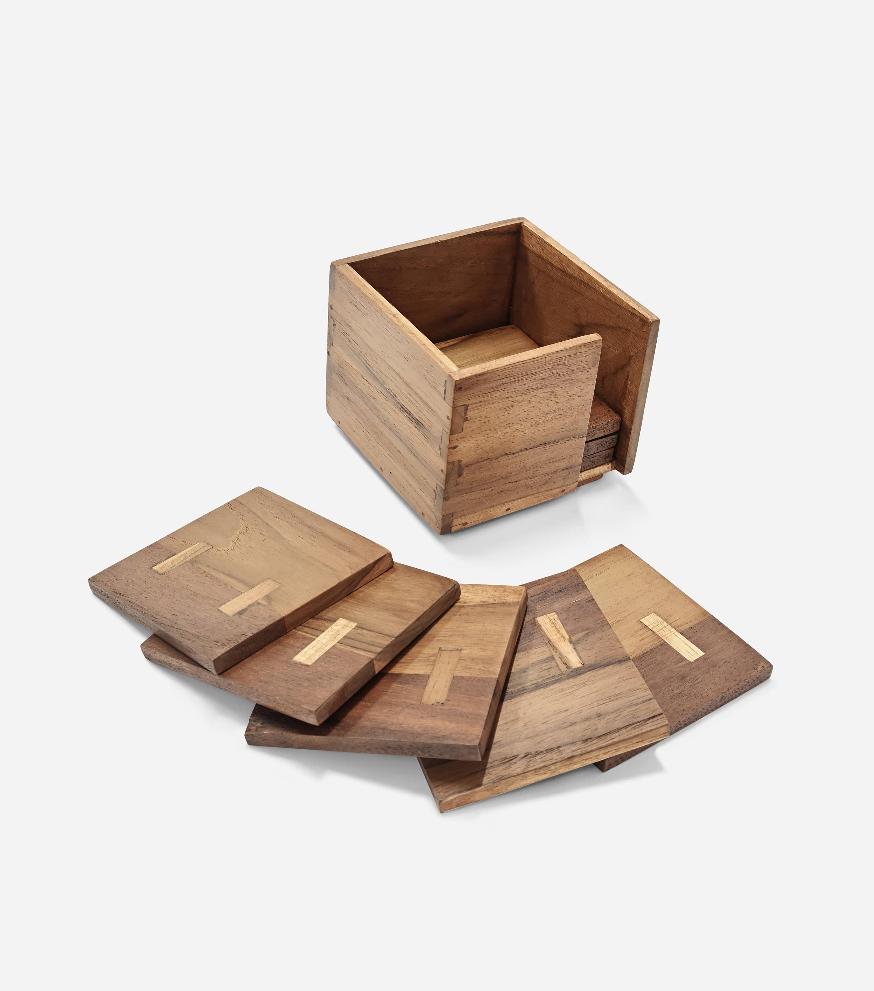 Stylish and Durable 6-Piece Coaster Set for Drinks - Perfect for Home, Office, and Outdoor Use