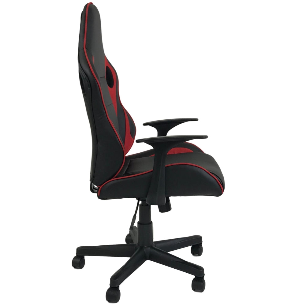HAWK SERIES 1107 Ergonomic Gaming Chair - Black & Greenish Yellow - High Back Racing Style with Lumbar Support - Perfect for PC, PS4, Xbox Gaming & Home Office Use