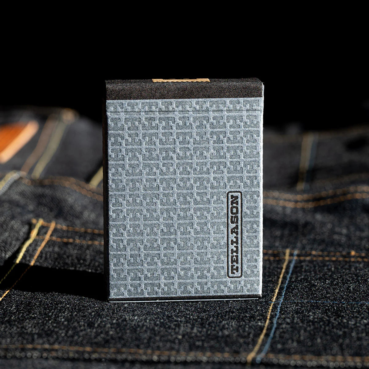 Tellason Premium Denim Playing Cards - Vintage Style Poker Cards for Game Nights, Gifts & Collectibles