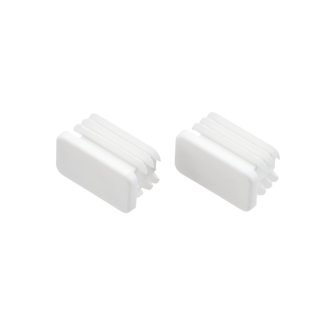 2-Pack Closet Rod End Caps - Secure & Protect Closet Rods - Perfect for Home Organization & DIY Closet Projects