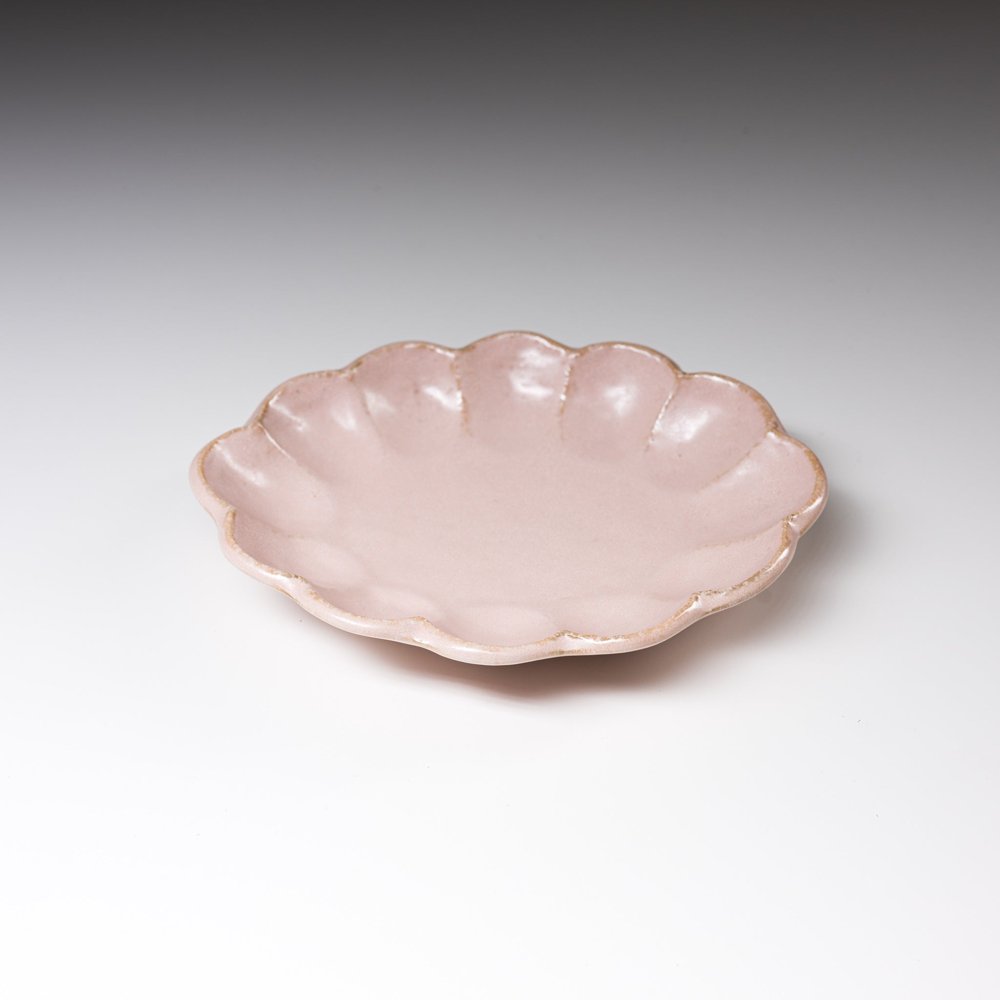Rinka 18.5cm Oval Ceramic Dinner Plate - Pink | Elegant Tableware for Dining, Parties & Home Decor