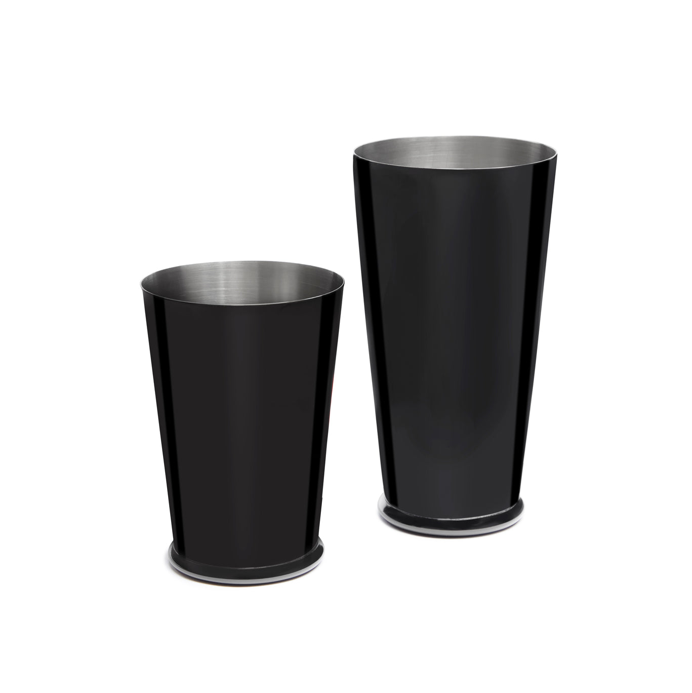 Leopold® Weighted Cocktail Shaking Tins Set - Gunmetal Black Bar Tools for Professional Mixologists & Home Bartenders | Perfect for Crafting Martinis, Margaritas & Whiskey Sours
