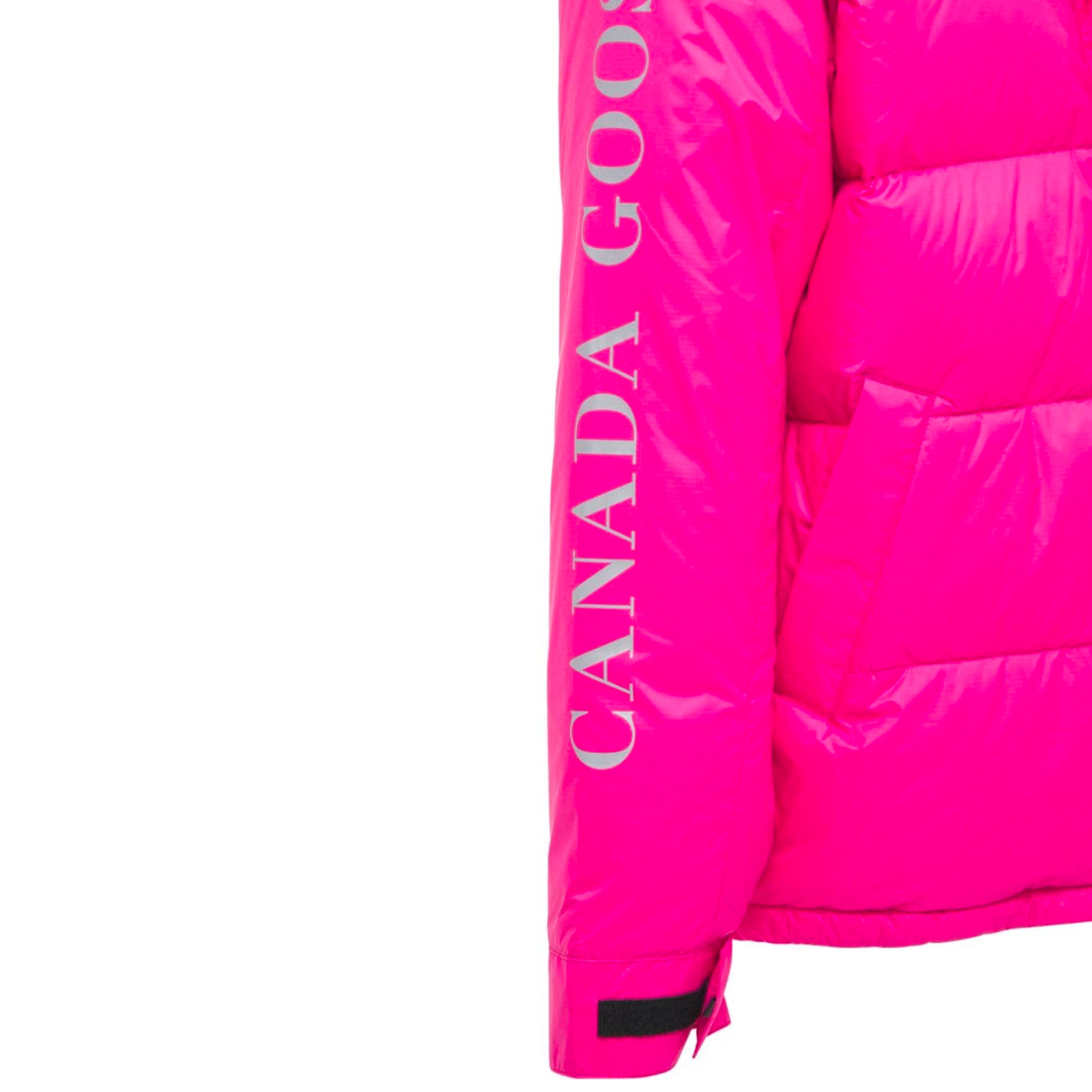 Canada Goose Pink Approach Down Jacket - Women's Winter Warm Parka for Extreme Cold Weather - Perfect for Skiing, Snowboarding & Outdoor Adventures