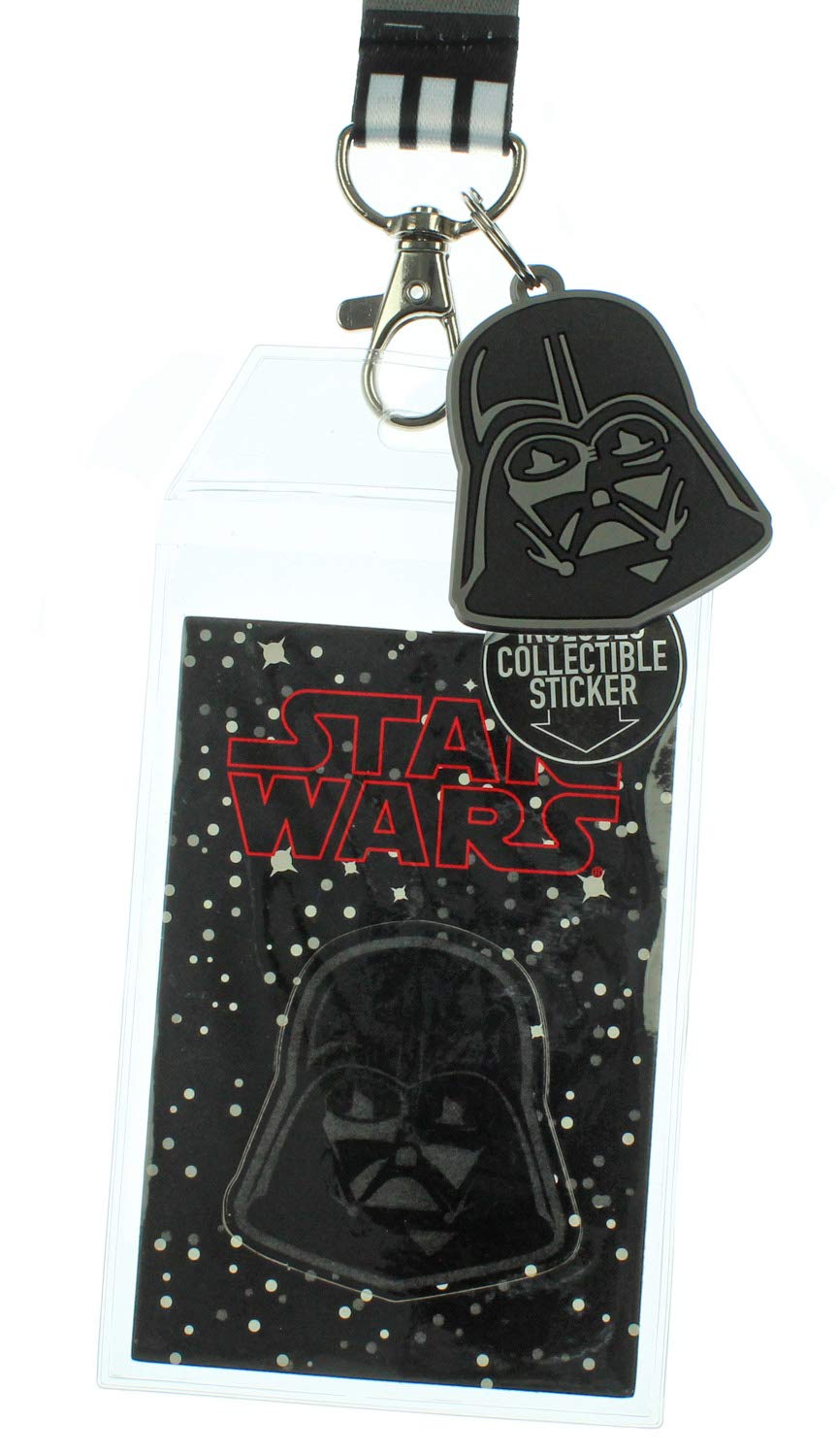 Star Wars Darth Vader ID Lanyard Badge Holder with 1.5