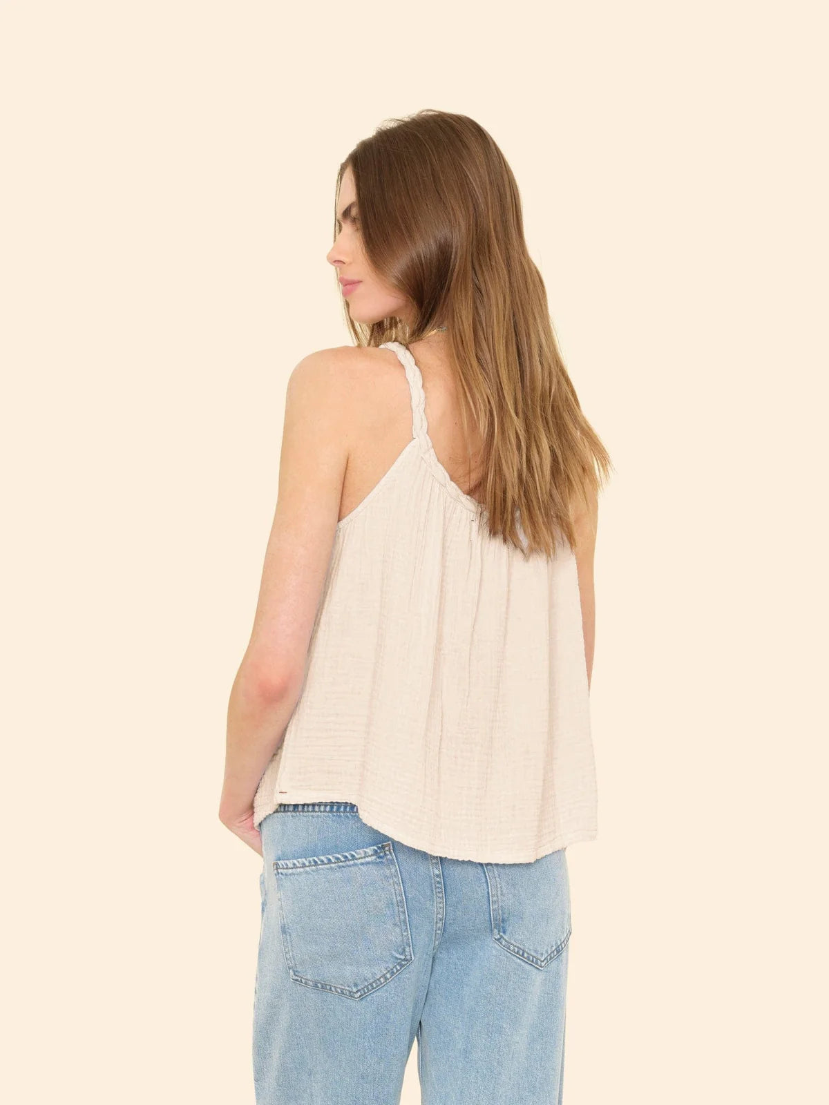 Brandi Top Women's Fashion Silver Slate Blouse - Perfect for Casual Outings, Office Wear & Evening Events