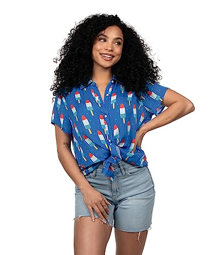 Grand Finale Button Down (Blue)