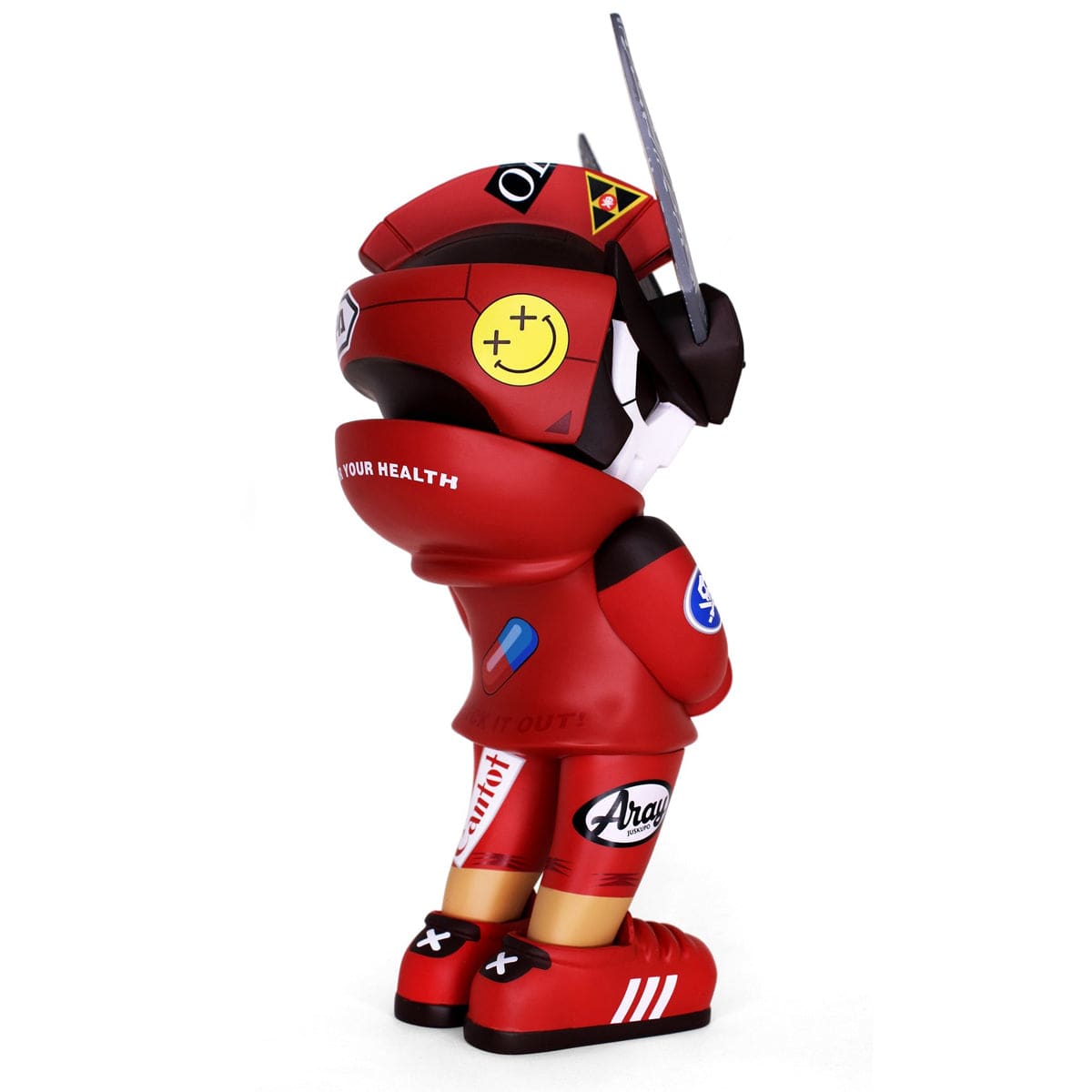 Ottomo 12 MEGA TEQ63 Designer Toy by Quiccs x Martian Toys - Limited Edition Collectible Art Figure for Display & Home Decor