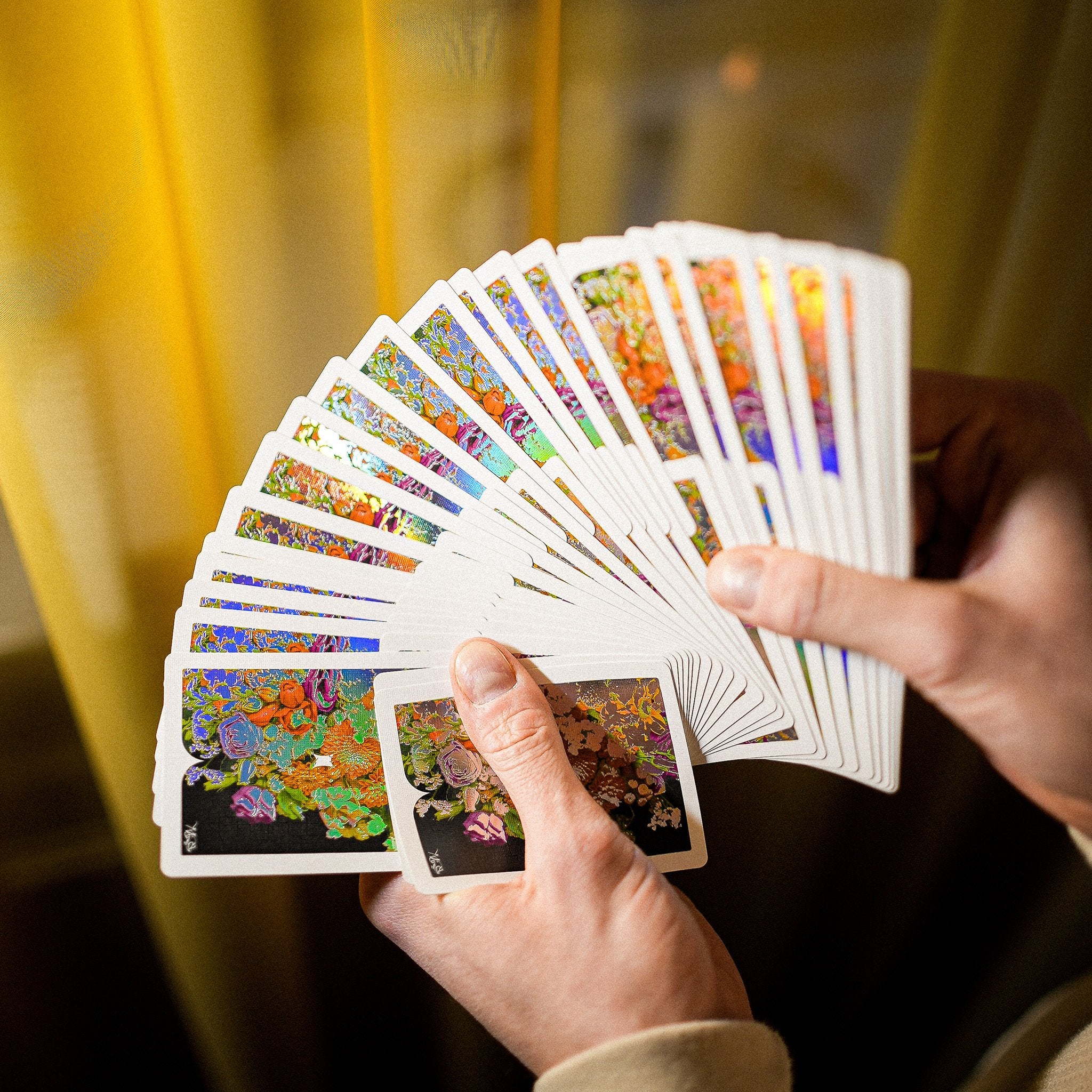 Holo Sepal Umbra Playing Cards - Premium Custom Deck for Magic Tricks, Poker & Cardistry - Perfect for Game Nights, Gifts & Collectors
