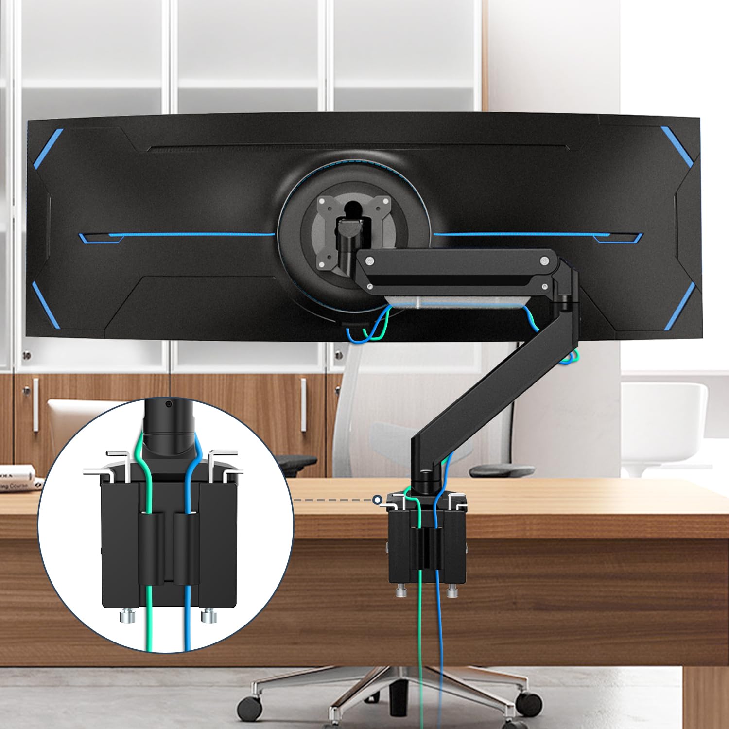 PUTORSEN Premium Aluminum Monitor Stand for 17