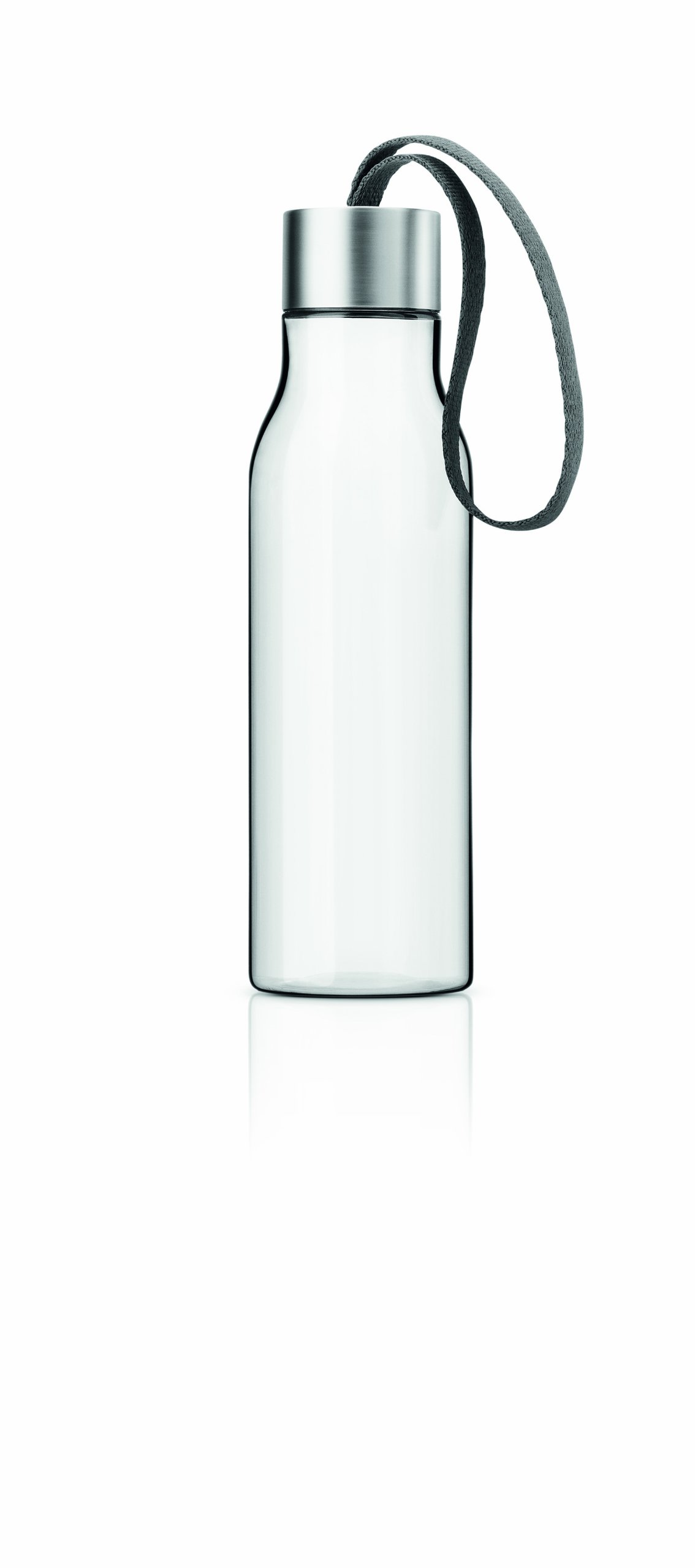 Eva Solo 17oz BPA-Free Plastic Drinking Bottle - Impact Resistant, Dishwasher Safe (Except Lid) - Premium Danish Design for Gym, Hiking & Everyday Use - Grey