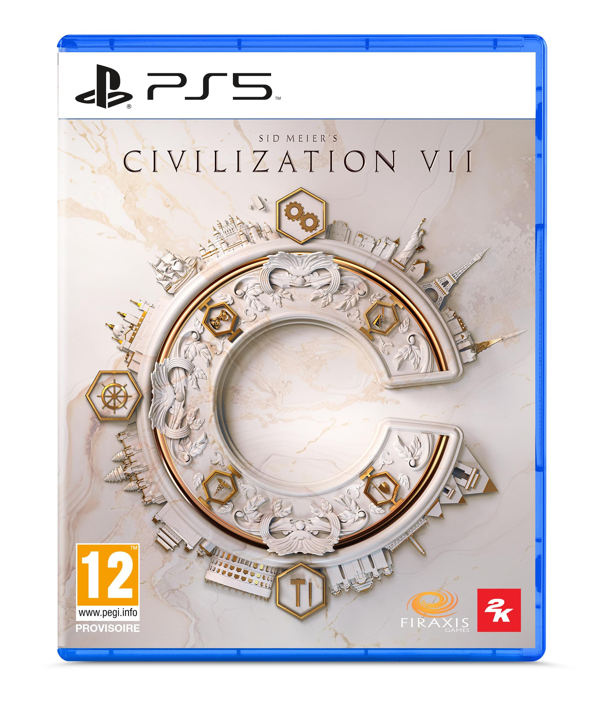Civilization VII Standard Edition PS5 - Golden Joystick Award Nominee | Strategy Game for History Fans & Console Gamers