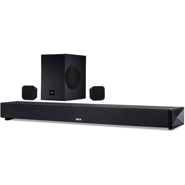 RCA RTS739BWS 5.1 Channel Surround Soundbar with Wireless Subwoofer - Immersive Home Theater Audio for Movies, Music & Gaming