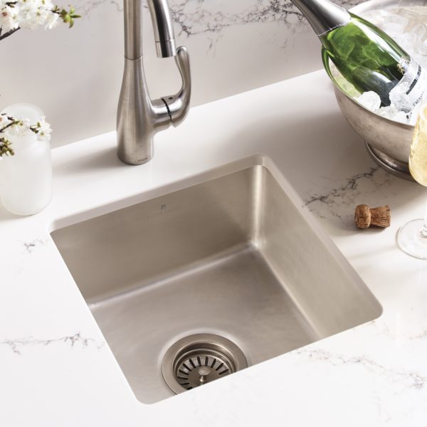 Native Trails Reveler Fireclay Bar & Prep Sink - Durable Farmhouse Kitchen Sink for Bar Counter, Prep Station & Outdoor Entertaining
