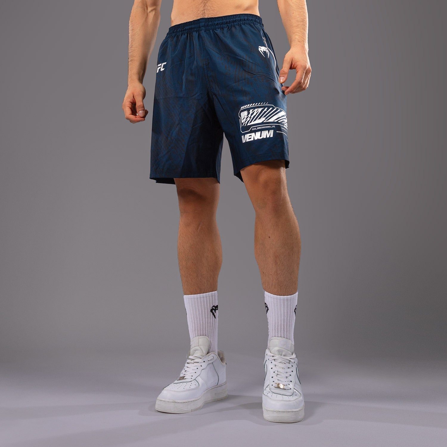 Venum UFC Fusion Fight Week Men's Performance Shorts - Oceanic Blue | MMA Training & Workout Gear for Fighters & Athletes