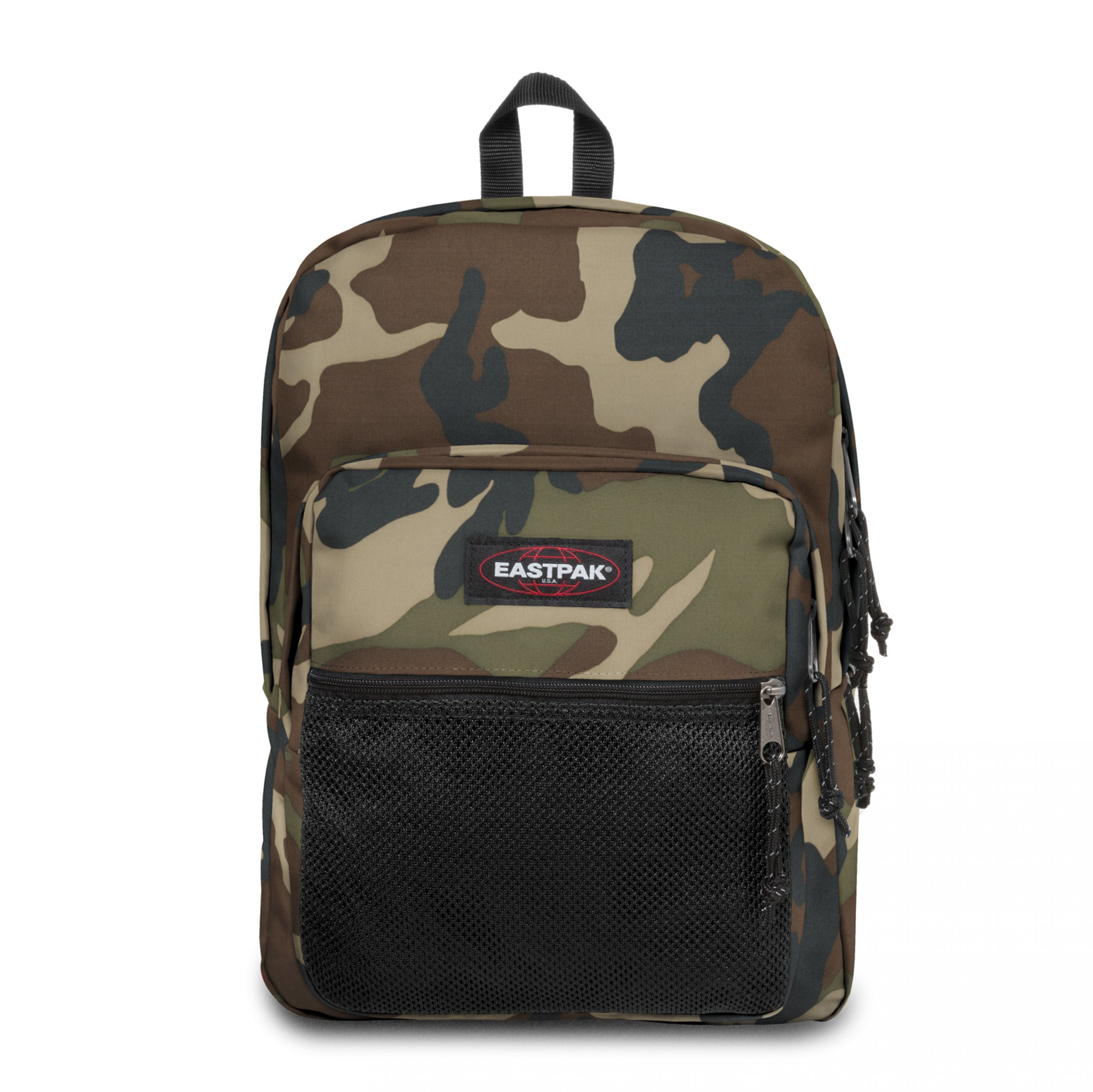 Eastpak Pinnacle Backpack - Durable Camouflage Laptop Backpack for School, Travel & Outdoor Adventures | Water-Resistant & Spacious Design