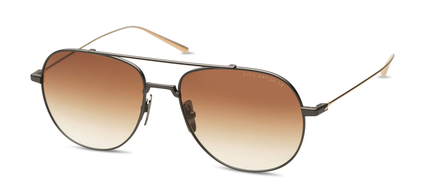 Dita Artoa.79 Sunglasses DTS161 - Polarized Aviator Sunglasses for Men & Women - UV Protection, Stylish & Lightweight - Perfect for Driving, Travel & Outdoor Activities