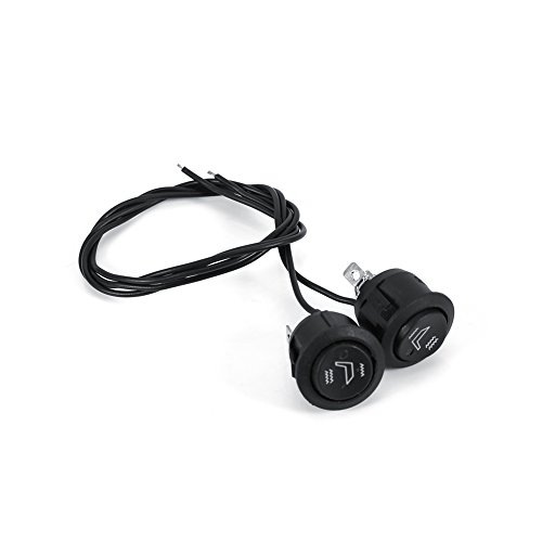 Universal 3-Pin Car Seat Heater Switch - 2X Round Rocker Control with Hi/Low/Off Settings for Heated Seats - Perfect for Winter Driving & Cold Weather Comfort