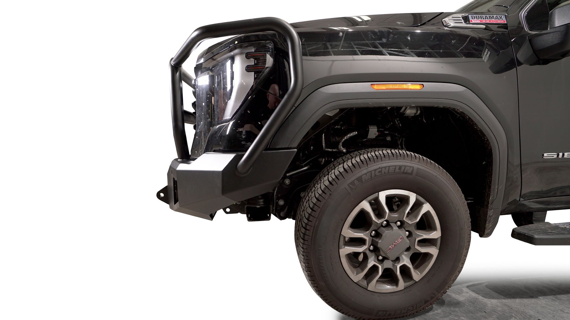 2024 GMC 2500/3500 Heavy Duty Winch Bumper - Premium Off-Road Front Bumper for Truck Protection & Recovery | Perfect for Off-Roading, Towing & Adventure Vehicles