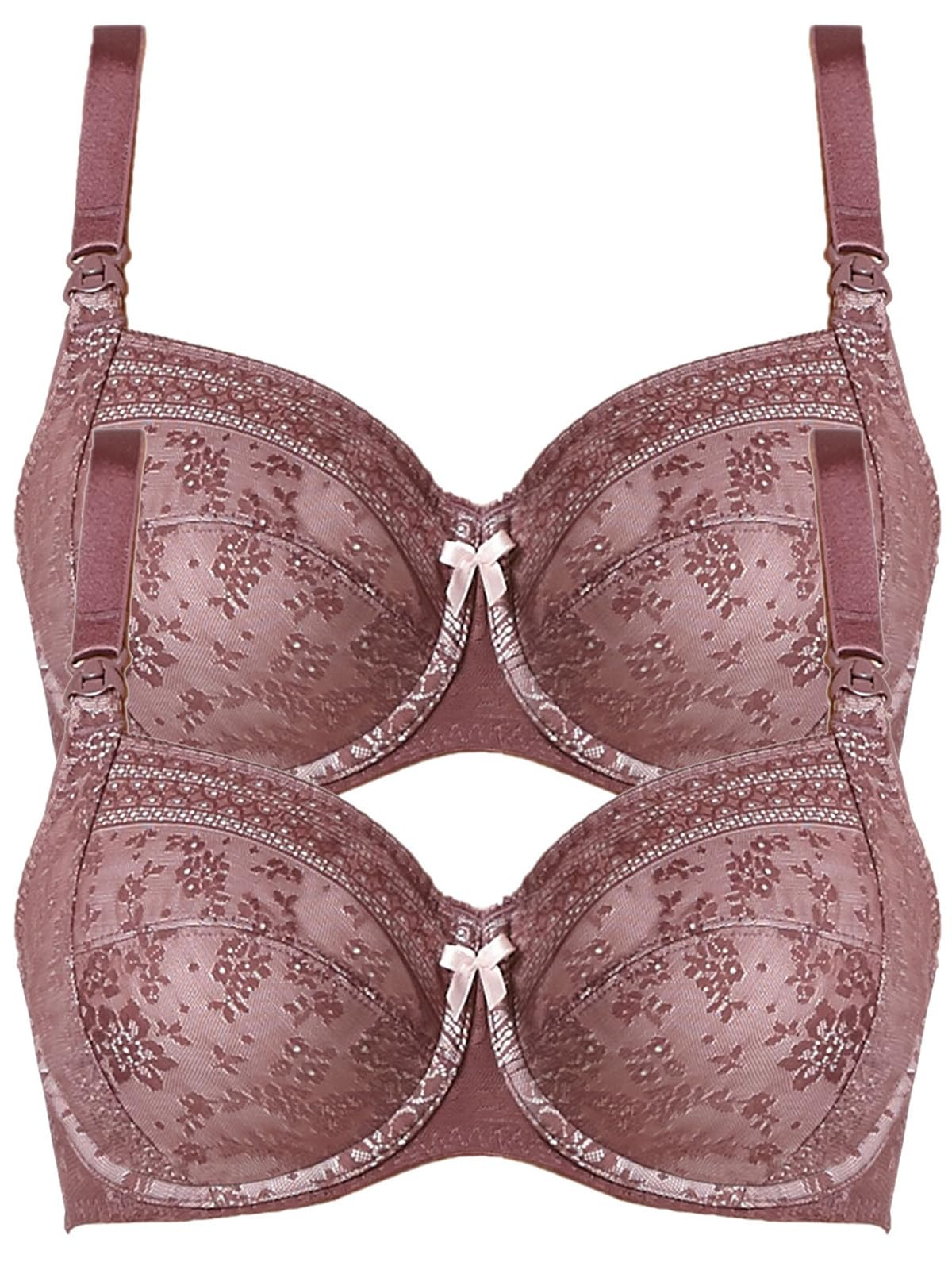 Anita Women's Comfortable Underwire Nursing Bra 5053 - 2 Pack for Breastfeeding Moms - Perfect for Maternity, Postpartum & Everyday Wear