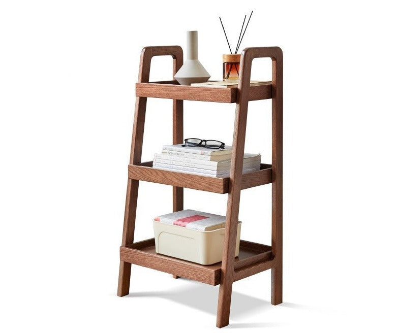 side table 17.7x12.6x31.5 inch (45x32x80сm) walnut color / USA DELIVERY 1 WEEK