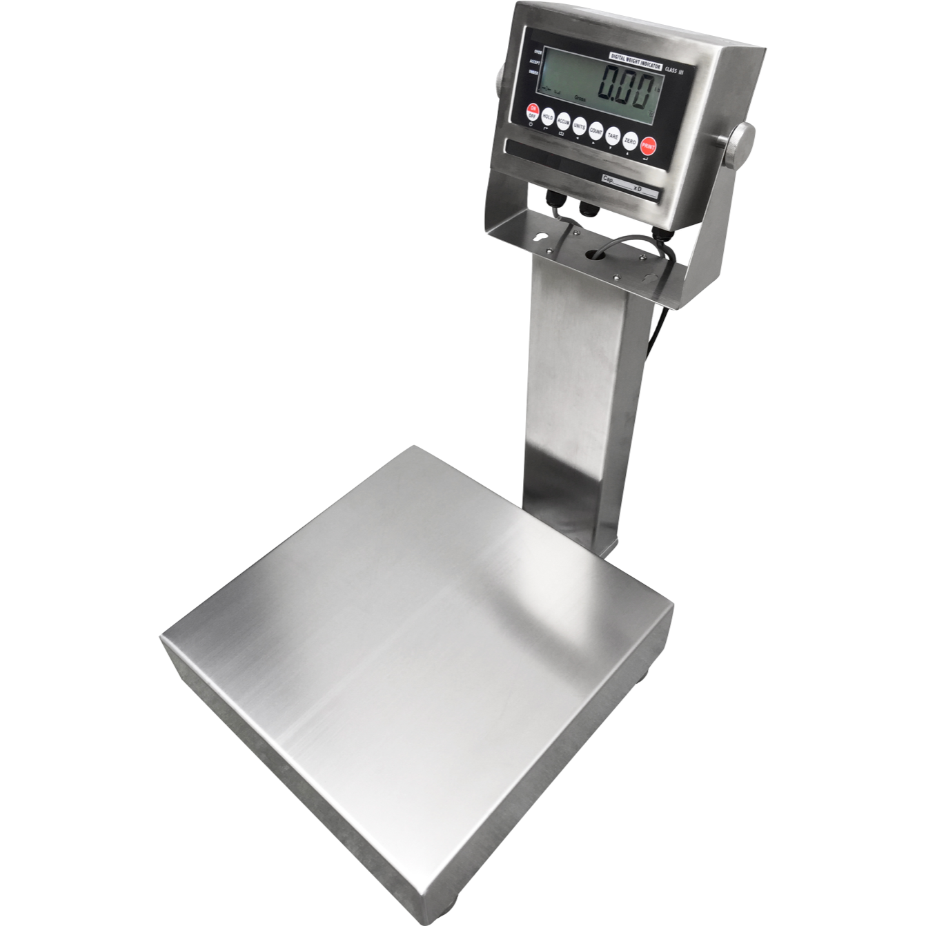 SL 915 SS NTEP Legal for Trade Stainless Steel Washdown Bench Scale with Free Software - Perfect for Commercial Kitchens, Food Processing & Industrial Use