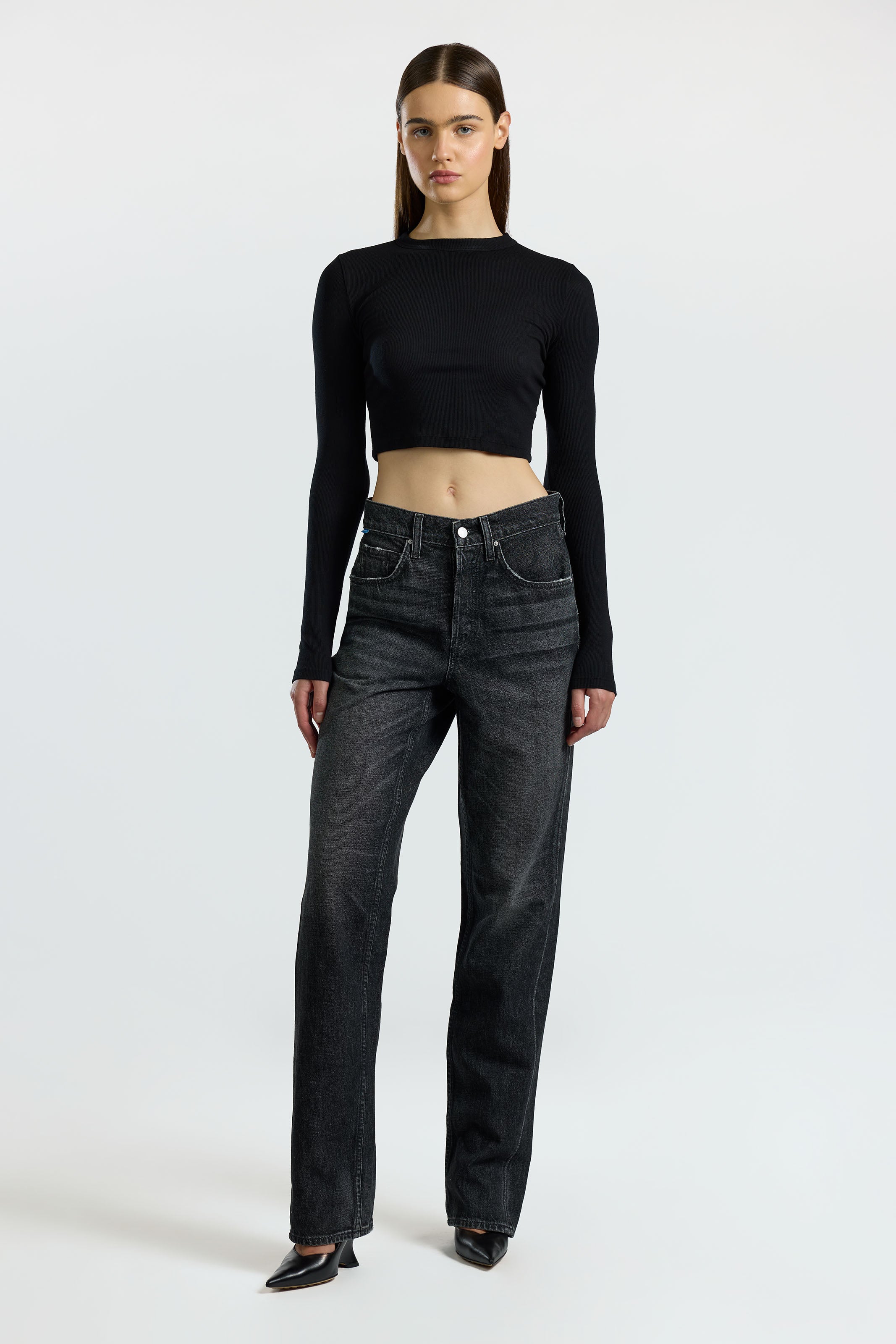 Kate Jean Belmont Women's High Waist Skinny Jeans - Stretch Denim Pants for Casual & Office Wear